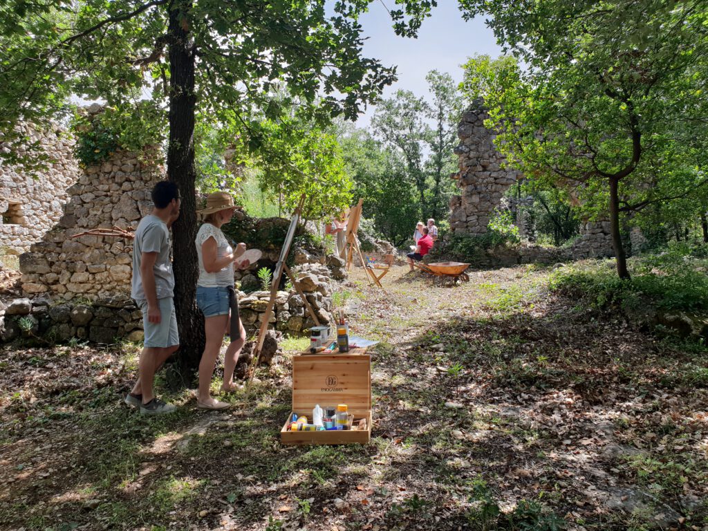 Schilderen in de Provence