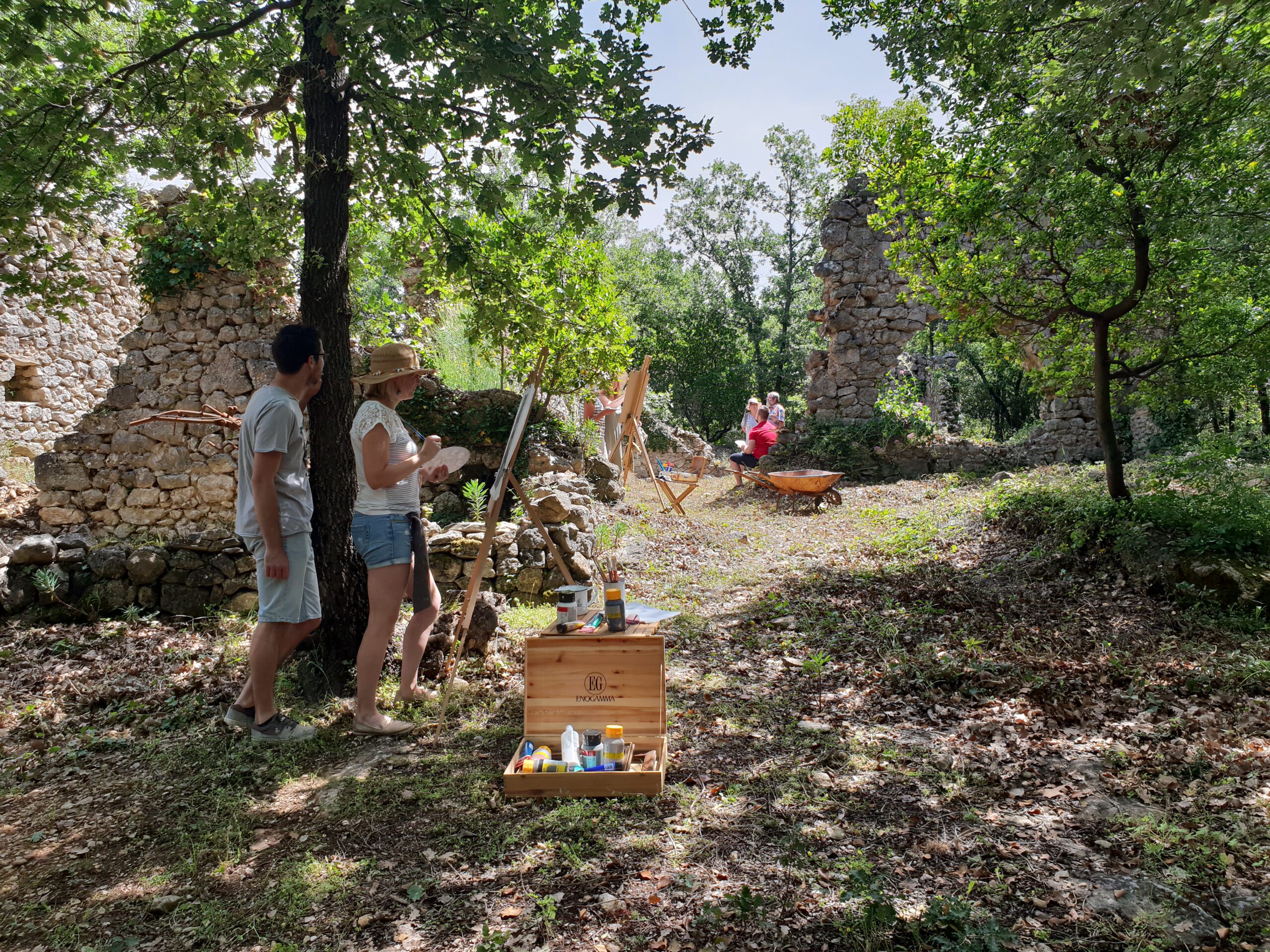 Schilderen in de Provence||Schilderen in de Provence