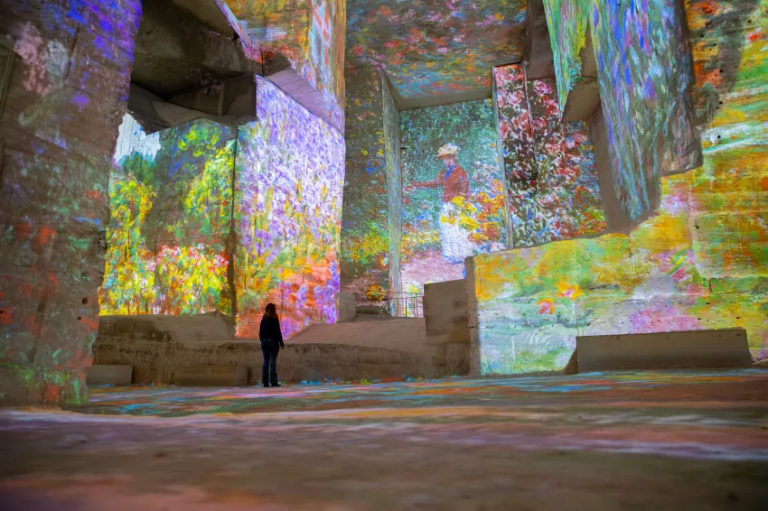 Monet Carrieres des Lumieres|