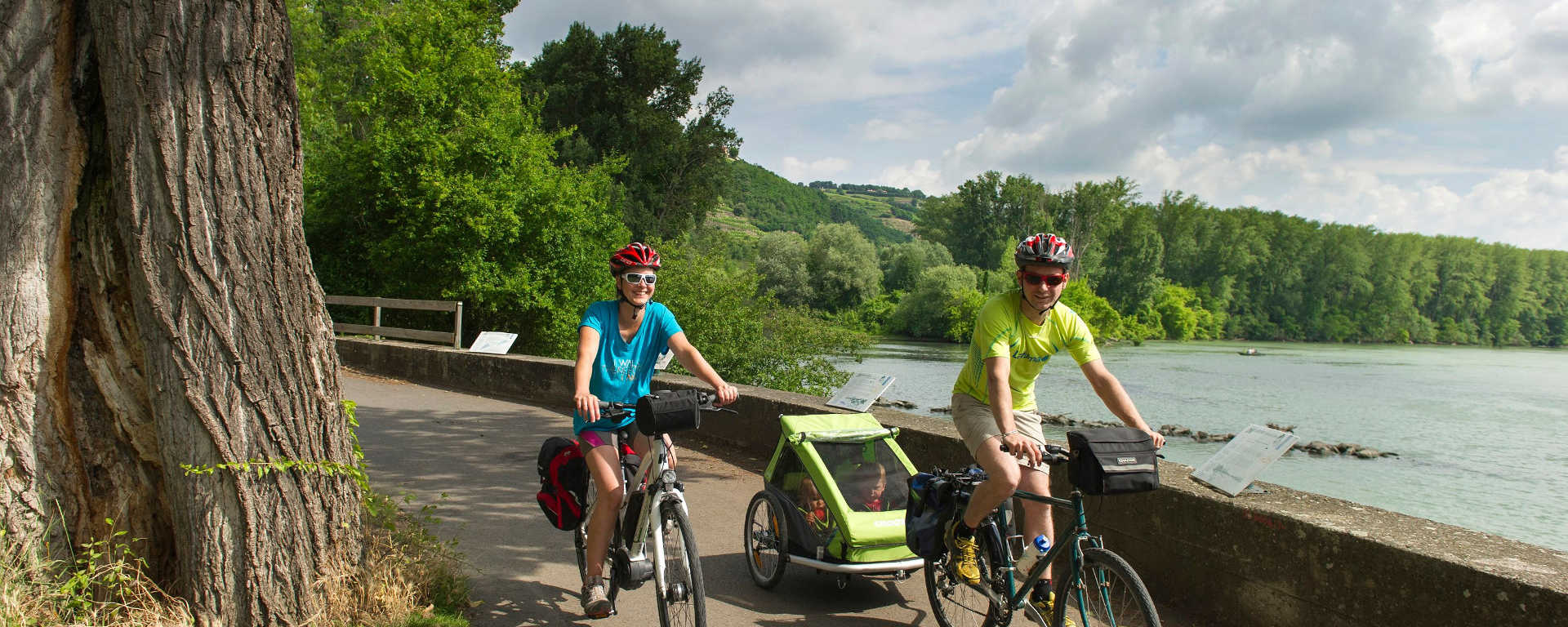 Fietsen langs de Rhône||||||