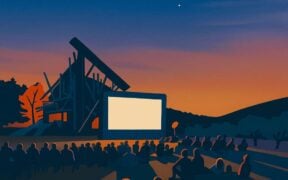 Cinema dans les vignes