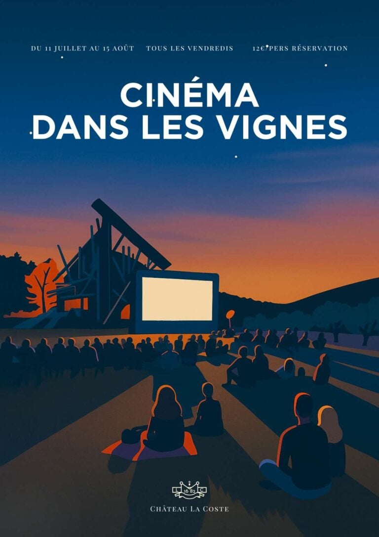 Cinema dans les vignes